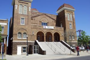 16th Street Baptist Church, site of a 1963 bombing that killed four girls in retaliation of the civil rights movement, Birmingham, Alabama