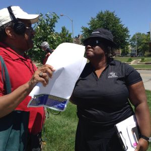 AWA At Closing Of Chase Bank In Black Neighborhood