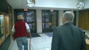 Black activist thrown out of IPS meeting