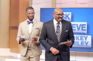 Rickey Smiley Visits Steve Harvey's TV Show!
