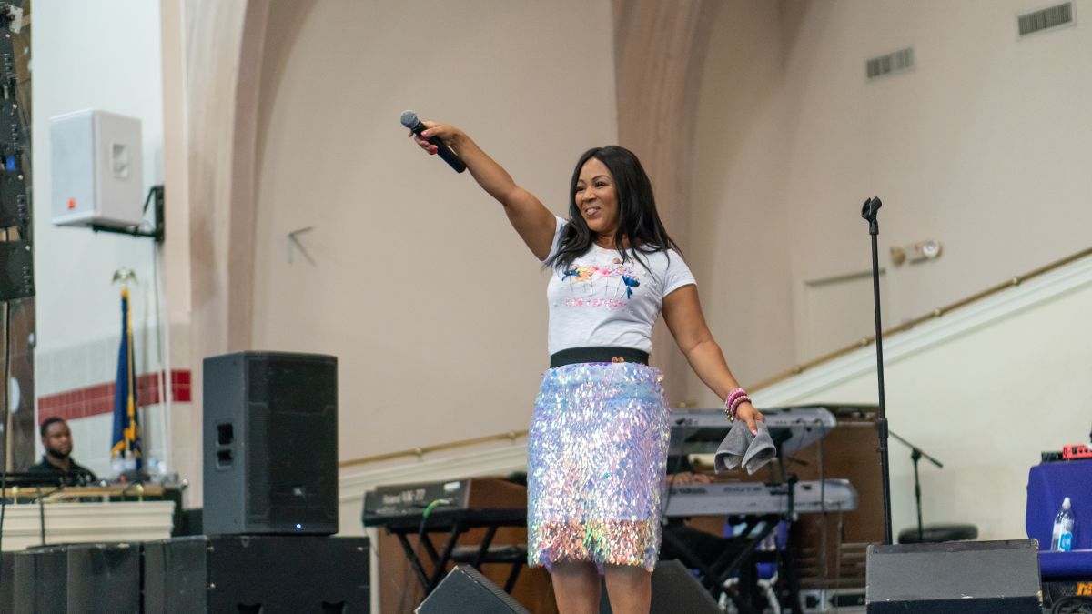 Erica Campbell Performs at Gospel Music Explosion 2018