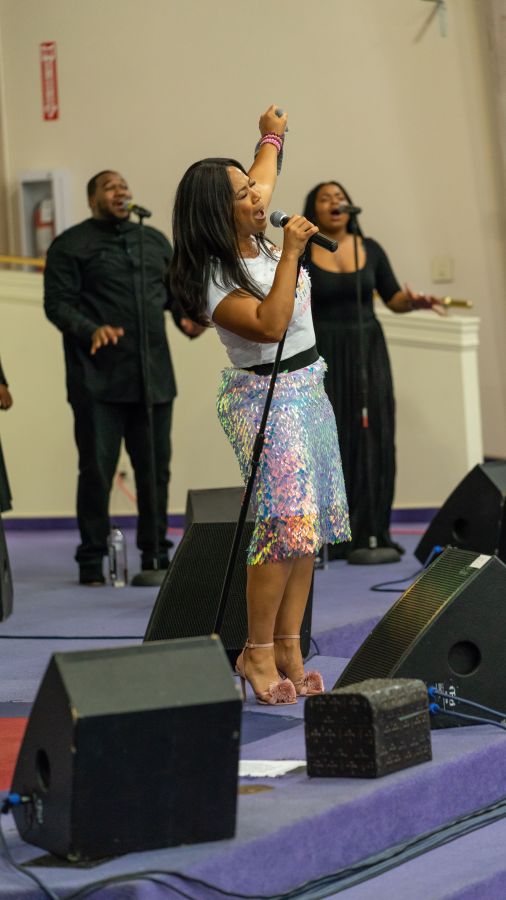 Erica Campbell Performs at Gospel Music Explosion 2018