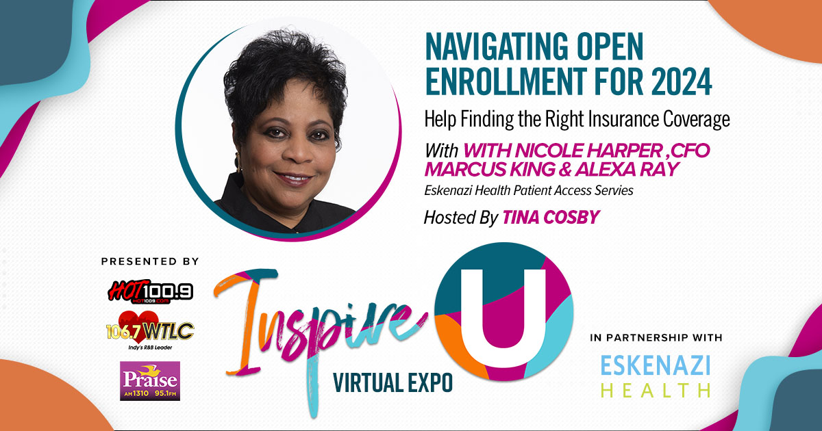 Inspire U graphics for 2023 Indianapolis Seminars - Eskanazi