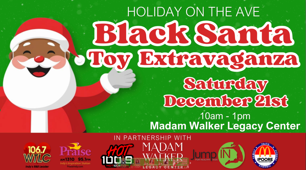 Black Santa McDonald's Toy Remote 2024